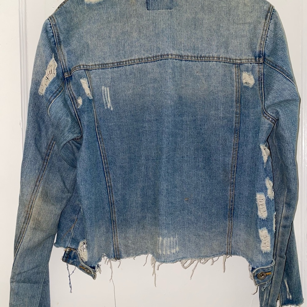 Destructed denim jacket - Picture 3 of 6
